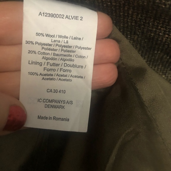 Jack Pot by Carli Gry NWT brown blazer jacket - Picture 4 of 6